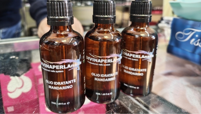 Divinaperla Olio Idratante Cuticole da 50ml al Mandarino